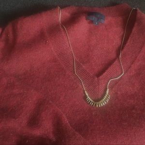 J.Crew Italian Cashmere V-Neck Sweater